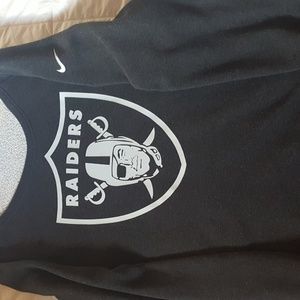 Raiders XL nike sweatshirt